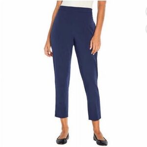 Banana Republic Classic Navy Cropped Pants size 14 NWT